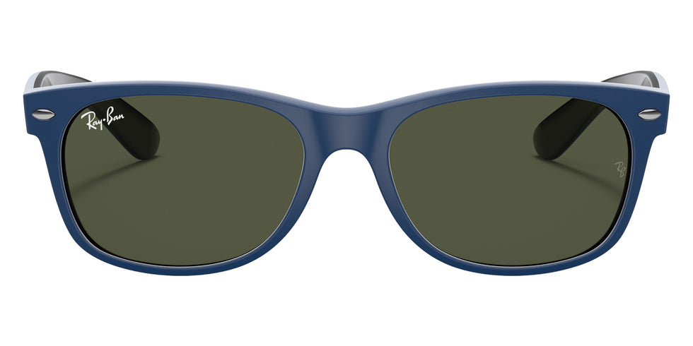 Ray-Ban RB2132 New Wayfarer Color Mix 646331 55 - Blue / G-15 Green #id:rb2132646331_s:100100