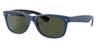Ray-Ban RB2132 New Wayfarer Color Mix 646331 55 - Blue / G-15 Green #id:rb2132646331_s:100105