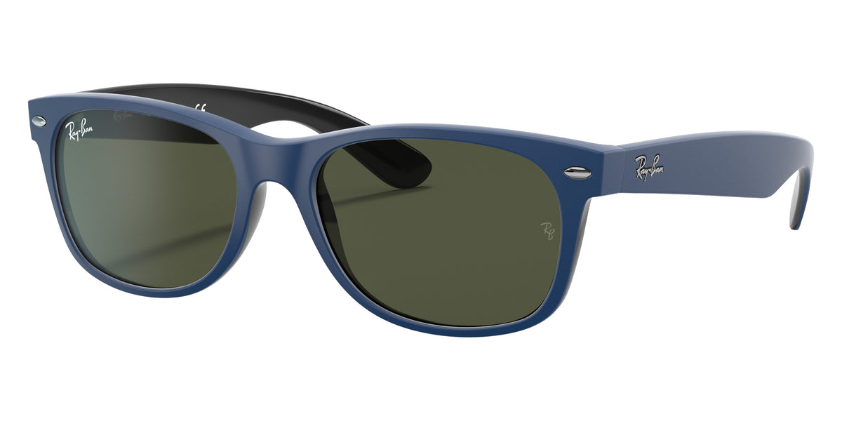 Ray-Ban RB2132 New Wayfarer Color Mix 646331 55 - Blue / G-15 Green #id:rb2132646331_s:100105