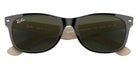 Ray-Ban RB2132 New Wayfarer Color Mix 875 55 - Black / G-15 Green #id:rb2132875_s:102125