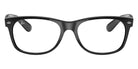Ray-Ban RB2132 New Wayfarer Blue-Violet Light Clear 901/BF 52 - Black / Clear Mirrored #id:rb2132901bf_s:100100