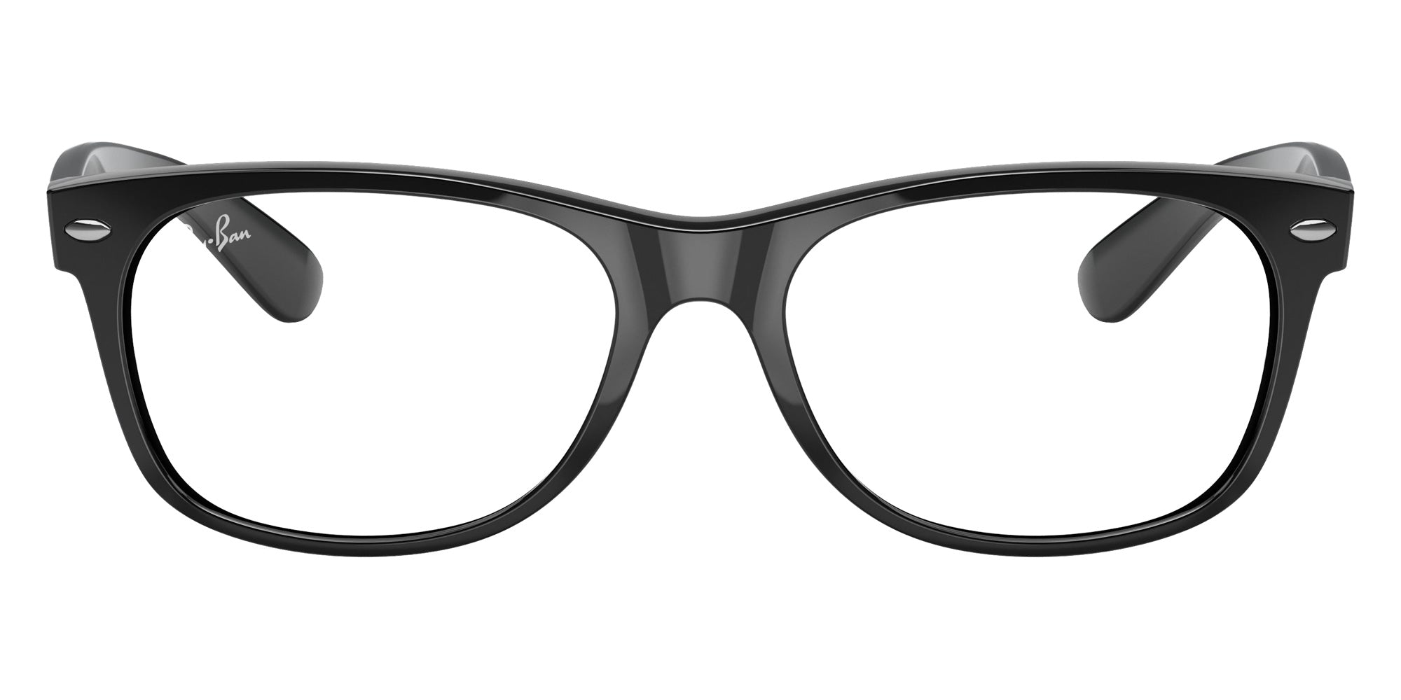 Ray-Ban RB2132 New Wayfarer Blue-Violet Light Clear 901/BF 52 - Black / Clear Mirrored #id:rb2132901bf_s:100100