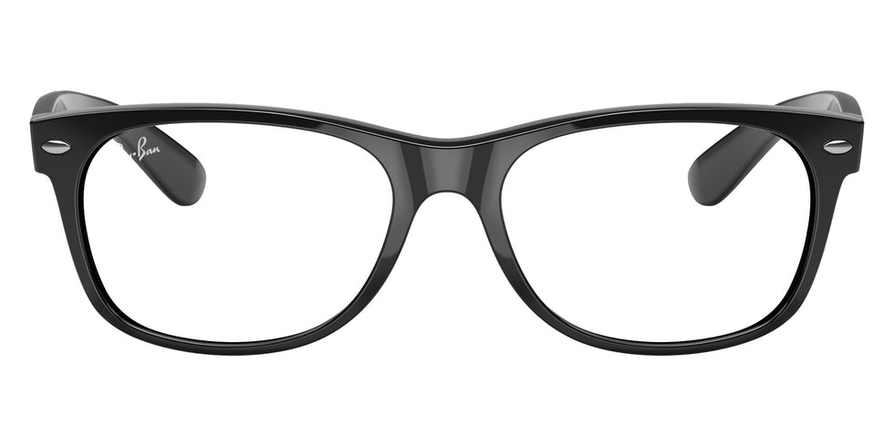 Ray-Ban RB2132 New Wayfarer Blue-Violet Light Clear 901/BF 52 - Black / Clear Mirrored #id:rb2132901bf_s:100100