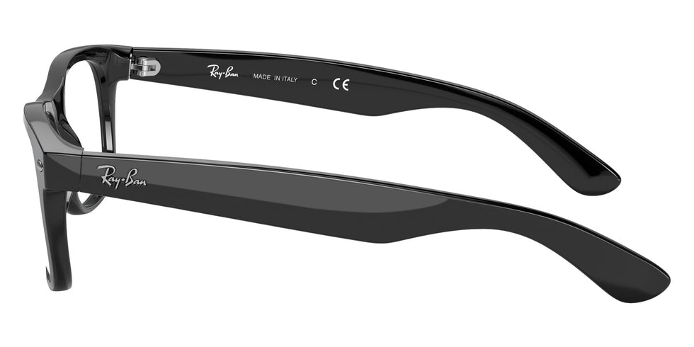 Ray-Ban RB2132 New Wayfarer Blue-Violet Light Clear 901/BF 52 - Black / Clear Mirrored #id:rb2132901bf_s:100110