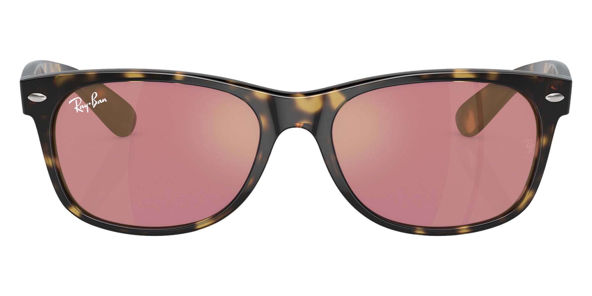 Ray-Ban RB2132 New Wayfarer Classic 902/U0 55 - Havana / Violet/Gold Mirrored Photochromic #id:rb2132902u0_s:100100