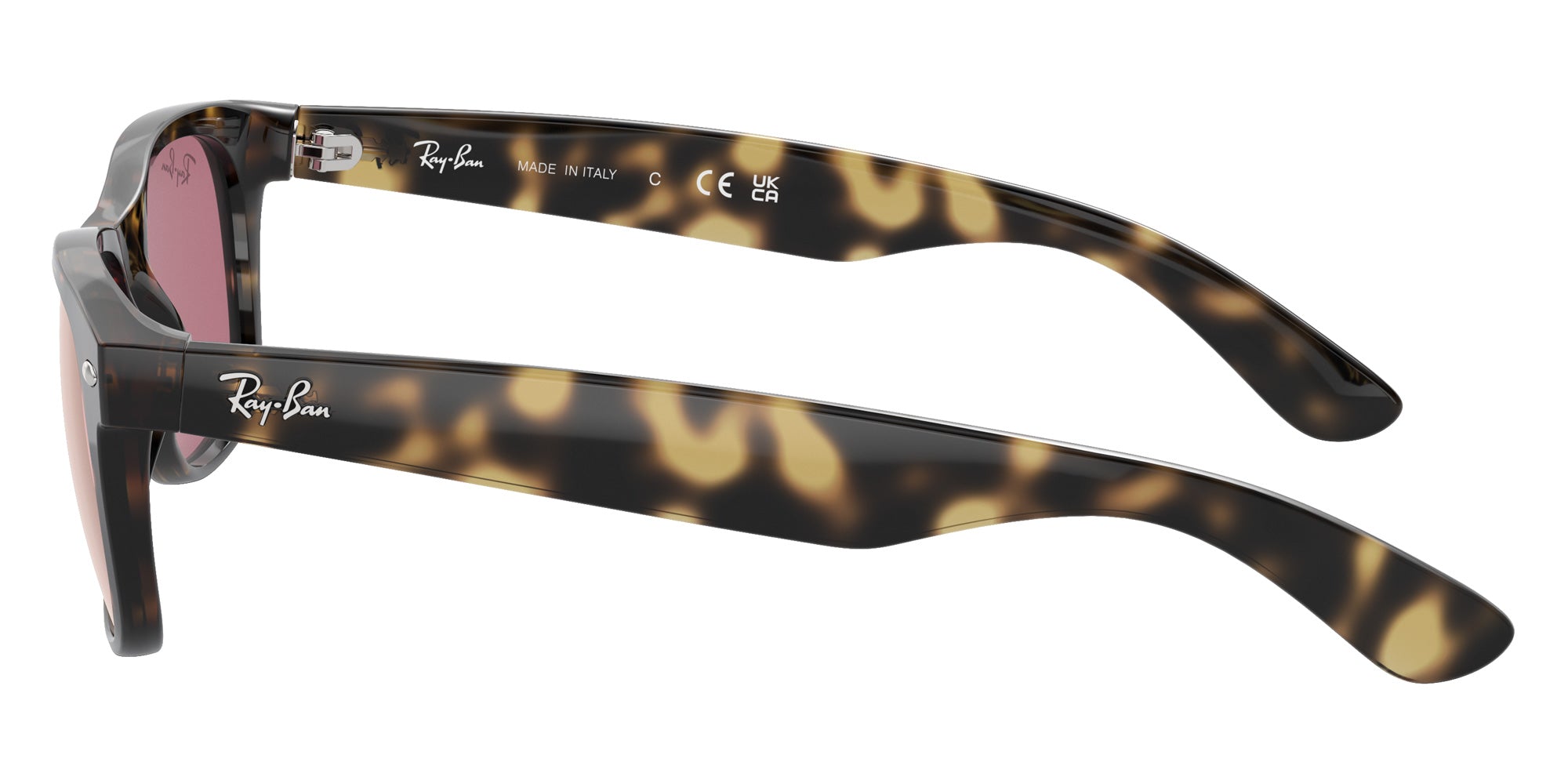 Ray-Ban RB2132 New Wayfarer Classic 902/U0 55 - Havana / Violet/Gold Mirrored Photochromic #id:rb2132902u0_s:100110