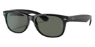 Ray-Ban RB2132F New Wayfarer Classic 901/58 58 - Black / G-15 Green Polarized #id:rb2132f90158_s:104105