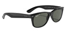 Ray-Ban RB2132F New Wayfarer Classic 901/58 58 - Black / G-15 Green Polarized #id:rb2132f90158_s:104120