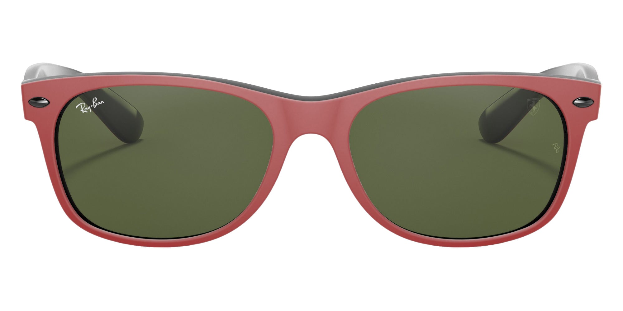 Ray-Ban RB2132M Scuderia Ferrari Collection F63931 55 - Red / G-15 Green #id:rb2132mf63931_s:100100