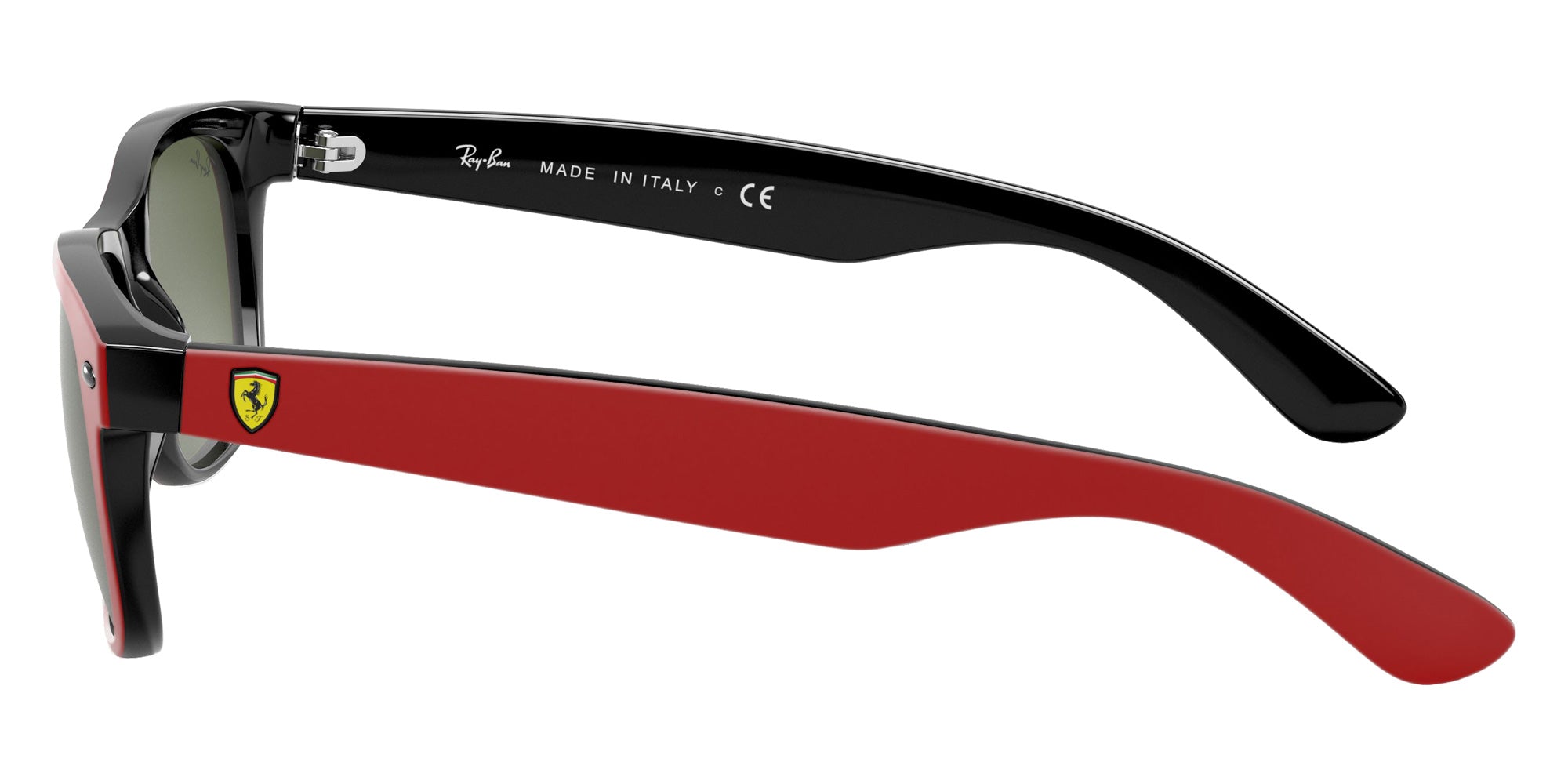 Ray-Ban RB2132M Scuderia Ferrari Collection F63931 55 - Red / G-15 Green #id:rb2132mf63931_s:100110