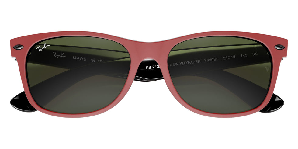 Ray-Ban RB2132M Scuderia Ferrari Collection F63931 55 - Red / G-15 Green #id:rb2132mf63931_s:100125