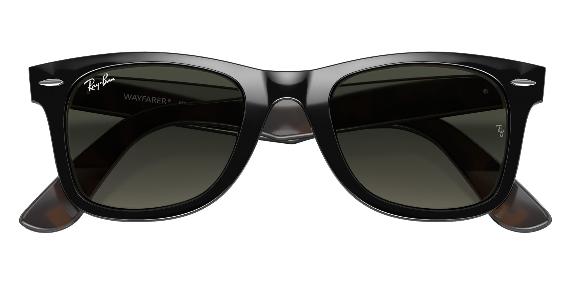Ray-Ban RB2140 Original Wayfarer Color Mix 127771 50 - Gray on Havana / Gray Gradient #id:rb2140127771_s:100125