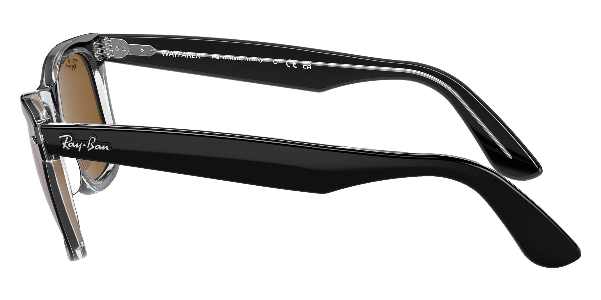 Ray-Ban RB2140 Original Wayfarer Classic 129433 50 - Black on Transparent #id:rb2140129433_s:100110