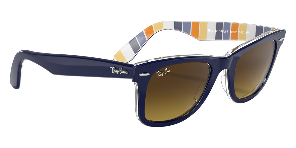 Ray-Ban RB2140 Original Wayfarer Color Mix 132085 54 - Blue / Brown Gradient #id:rb2140132085_s:100120