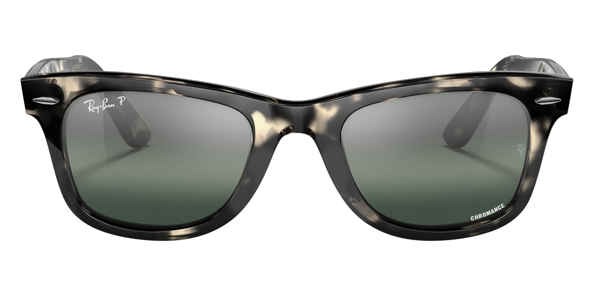 Ray-Ban RB2140 Original Wayfarer Chromance 1333G6 50 - Gray Havana / Silver/Blue Mirrored Polarized #id:rb21401333g6_s:100100