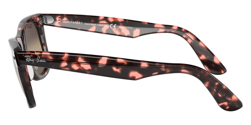 Ray-Ban RB2140 Original Wayfarer Chromance 1334G3 50 - Transparent Pink / Silver/Gray Mirrored Polarized #id:rb21401334g3_s:102110