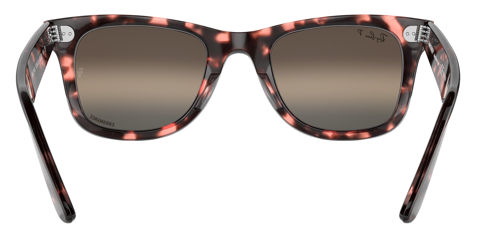 Ray-Ban RB2140 Original Wayfarer Chromance 1334G3 50 - Transparent Pink / Silver/Gray Mirrored Polarized #id:rb21401334g3_s:102115