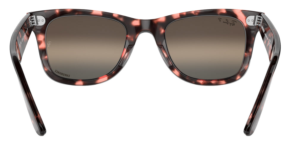Ray-Ban RB2140 Original Wayfarer Chromance 1334G3 50 - Transparent Pink / Silver/Gray Mirrored Polarized #id:rb21401334g3_s:102115
