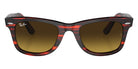 Ray-Ban RB2140 Original Wayfarer Bio-Based 136285 50 - Striped Red #id:rb2140136285_s:100100