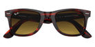 Ray-Ban RB2140 Original Wayfarer Bio-Based 136285 50 - Striped Red #id:rb2140136285_s:100120