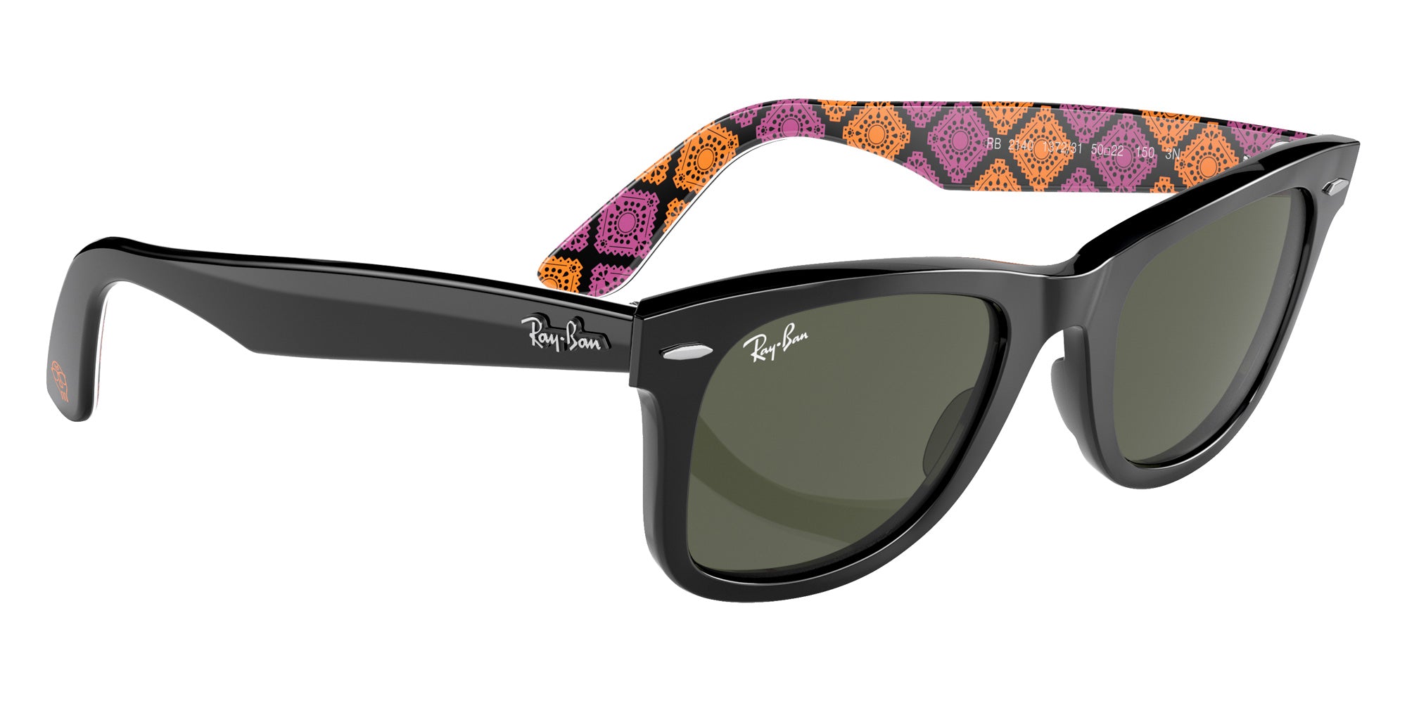Ray-Ban RB2140 Original Wayfarer X Dia De Los Muertos 137231 54 - Black #id:rb2140137231_s:100125