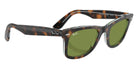 Ray-Ban RB2140 Original Wayfarer Classic 14134E 50 - Dark Havana on Multicolor / Green #id:rb214014134e_s:100120