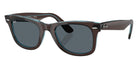 Ray-Ban RB2140 Original Wayfarer Classic 1446R5 50 - Brown on Transparent Blue / Blue #id:rb21401446r5_s:102105