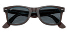 Ray-Ban RB2140 Original Wayfarer Classic 1446R5 50 - Brown on Transparent Blue / Blue #id:rb21401446r5_s:102125