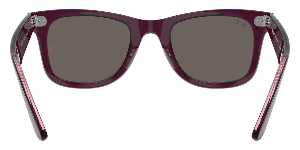 Ray-Ban RB2140 Original Wayfarer Classic 1447B1 50 - Violet on Transparent Pink / Dark Gray #id:rb21401447b1_s:104115
