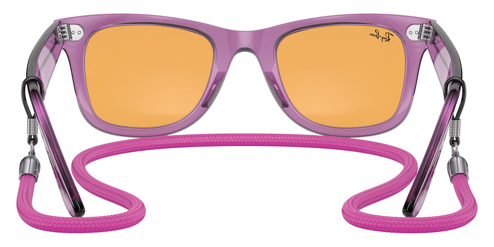 Ray-Ban RB2140 Original Wayfarer Colorblock 661313 50 - Transparent Violet / Orange #id:rb2140661313_s:100115