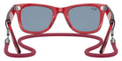 Ray-Ban RB2140 Original Wayfarer Colorblock 661456 50 - Transparent Red #id:rb2140661456_s:100115