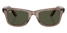 Ray-Ban RB2140 Original Wayfarer Classic 682731 50 - Transparent Light Brown / Crystal Green #id:rb2140682731_s:104100