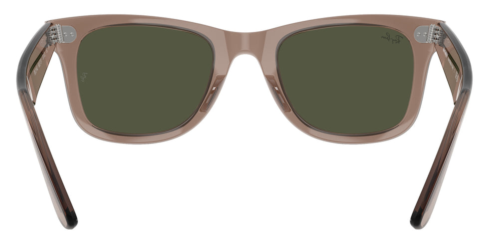 Ray-Ban RB2140 Original Wayfarer Classic 682731 50 - Transparent Light Brown / Crystal Green #id:rb2140682731_s:104115