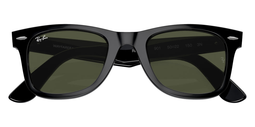 Ray-Ban RB2140 Original Wayfarer Classic 901 52 - Black / G-15 Green #id:rb2140901_s:112125