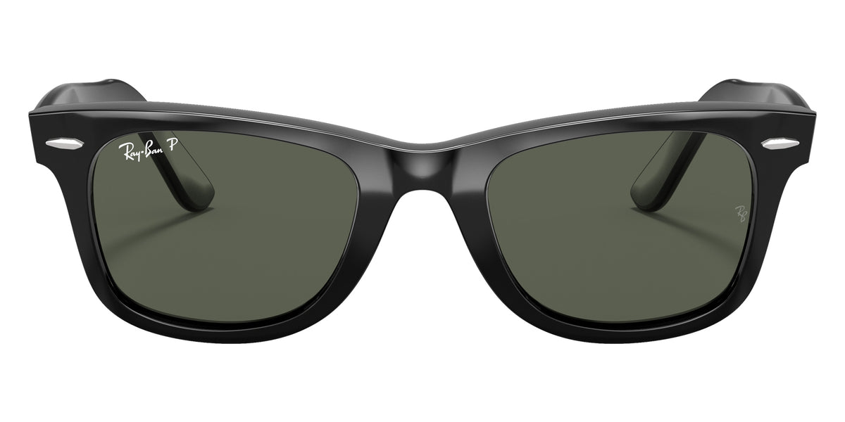 Ray-Ban RB2140 Original Wayfarer Classic 901/58 52 - Black / Green Polarized #id:rb214090158_s:114100