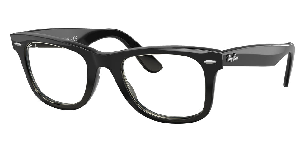 Ray-Ban RB2140 Wayfarer Clear Evolve 901/5F 50 - Black #id:rb21409015f_s:100105