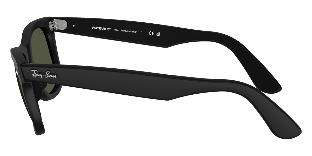 Ray-Ban RB2140 Original Wayfarer Classic 901S31 50 - Matte Black / Crystal Green #id:rb2140901s31_s:116110