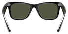 Ray-Ban RB2140F Original Wayfarer Classic 129431 52 - Black on Transparent / Green #id:rb2140f129431_s:100115