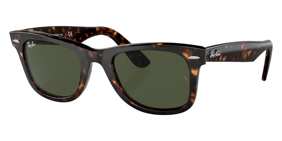 Ray-Ban RB2140F Original Wayfarer 135931 52 - Havana / Green #id:rb2140f135931_s:100105