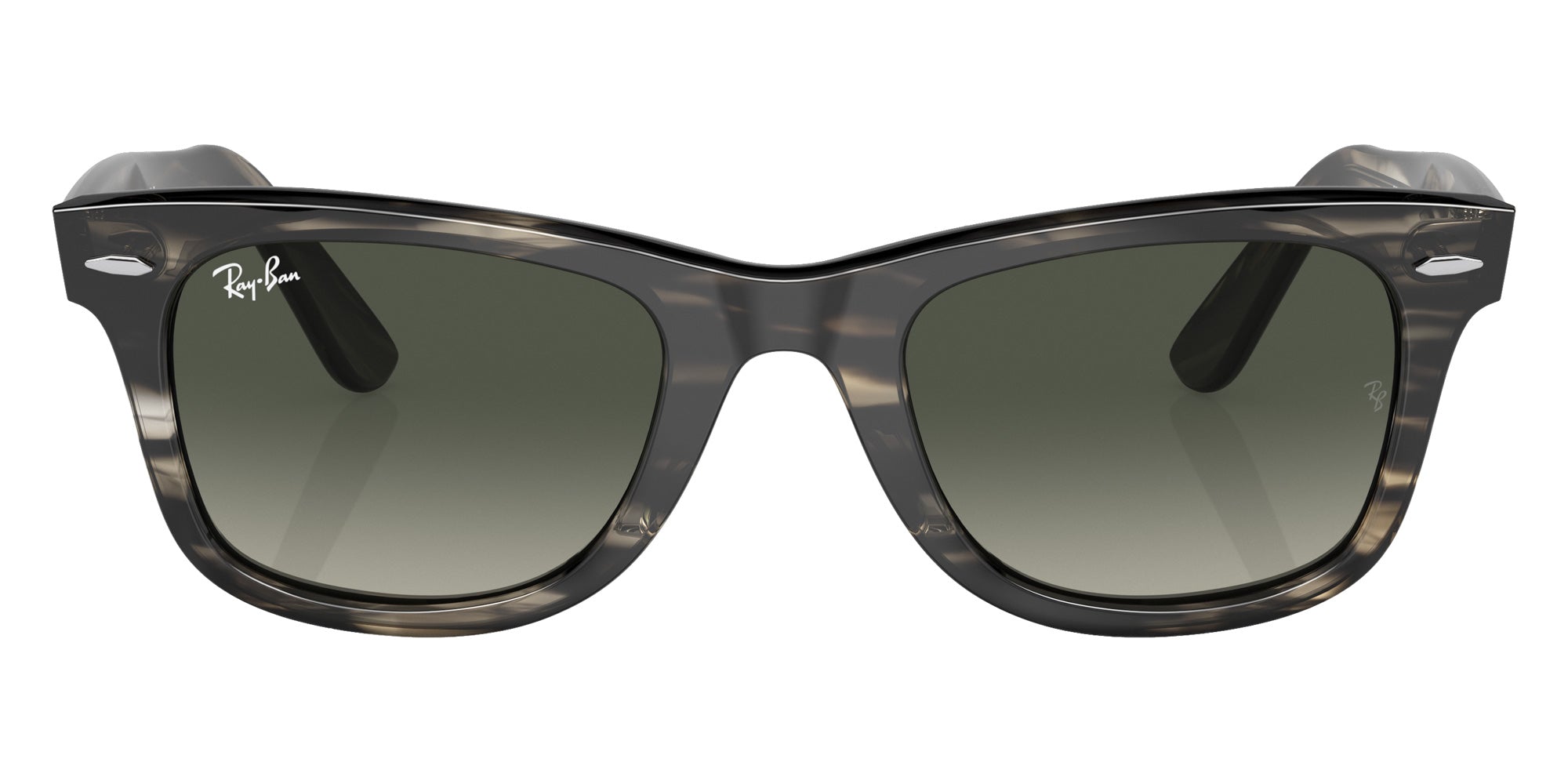 Ray-Ban RB2140F Original Wayfarer Bio-Based 136071 52 - Striped Gray #id:rb2140f136071_s:100100