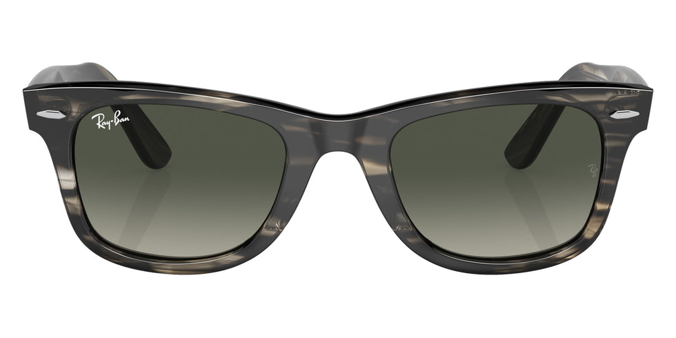 Ray-Ban RB2140F Original Wayfarer Bio-Based 136071 52 - Striped Gray #id:rb2140f136071_s:100100