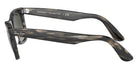 Ray-Ban RB2140F Original Wayfarer Bio-Based 136071 52 - Striped Gray #id:rb2140f136071_s:100110
