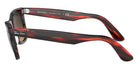 Ray-Ban RB2140F Original Wayfarer 136285 52 - Striped Red / Gradient Brown #id:rb2140f136285_s:100110