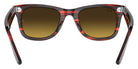 Ray-Ban RB2140F Original Wayfarer 136285 52 - Striped Red / Gradient Brown #id:rb2140f136285_s:100115