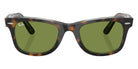 Ray-Ban RB2140F Original Wayfarer Classic 14134E 52 - Dark Havana on Multicolor / Green #id:rb2140f14134e_s:102100