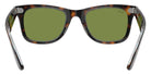 Ray-Ban RB2140F Original Wayfarer Classic 14134E 52 - Dark Havana on Multicolor / Green #id:rb2140f14134e_s:102115