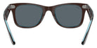 Ray-Ban RB2140F Original Wayfarer Classic 1446R5 52 - Brown on Transparent Blue / Blue #id:rb2140f1446r5_s:104115