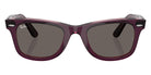 Ray-Ban RB2140F Original Wayfarer Classic 1447B1 52 - Violet on Transparent Pink / Dark Gray #id:rb2140f1447b1_s:106100