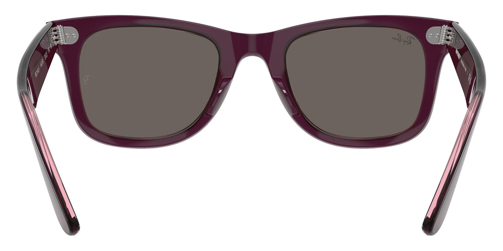 Ray-Ban RB2140F Original Wayfarer Classic 1447B1 52 - Violet on Transparent Pink / Dark Gray #id:rb2140f1447b1_s:106115