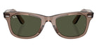 Ray-Ban RB2140F Original Wayfarer Classic 682731 52 - Transparent Light Brown / Crystal Green #id:rb2140f682731_s:102100